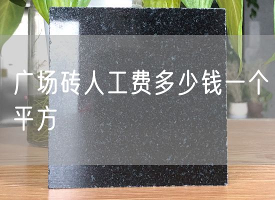 廣場(chǎng)磚人工費多少錢(qián)一個(gè)平方