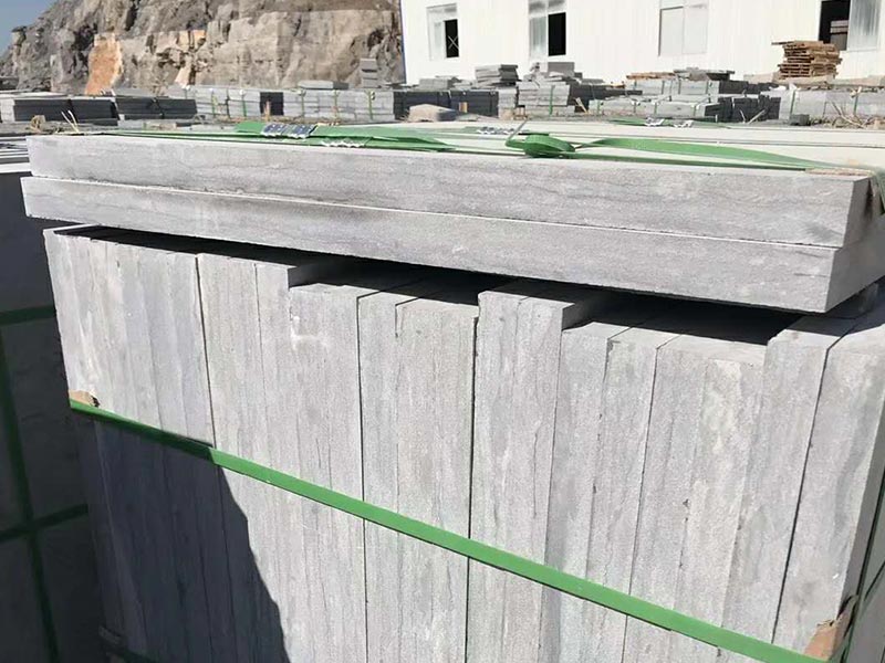 青石板路面修復
