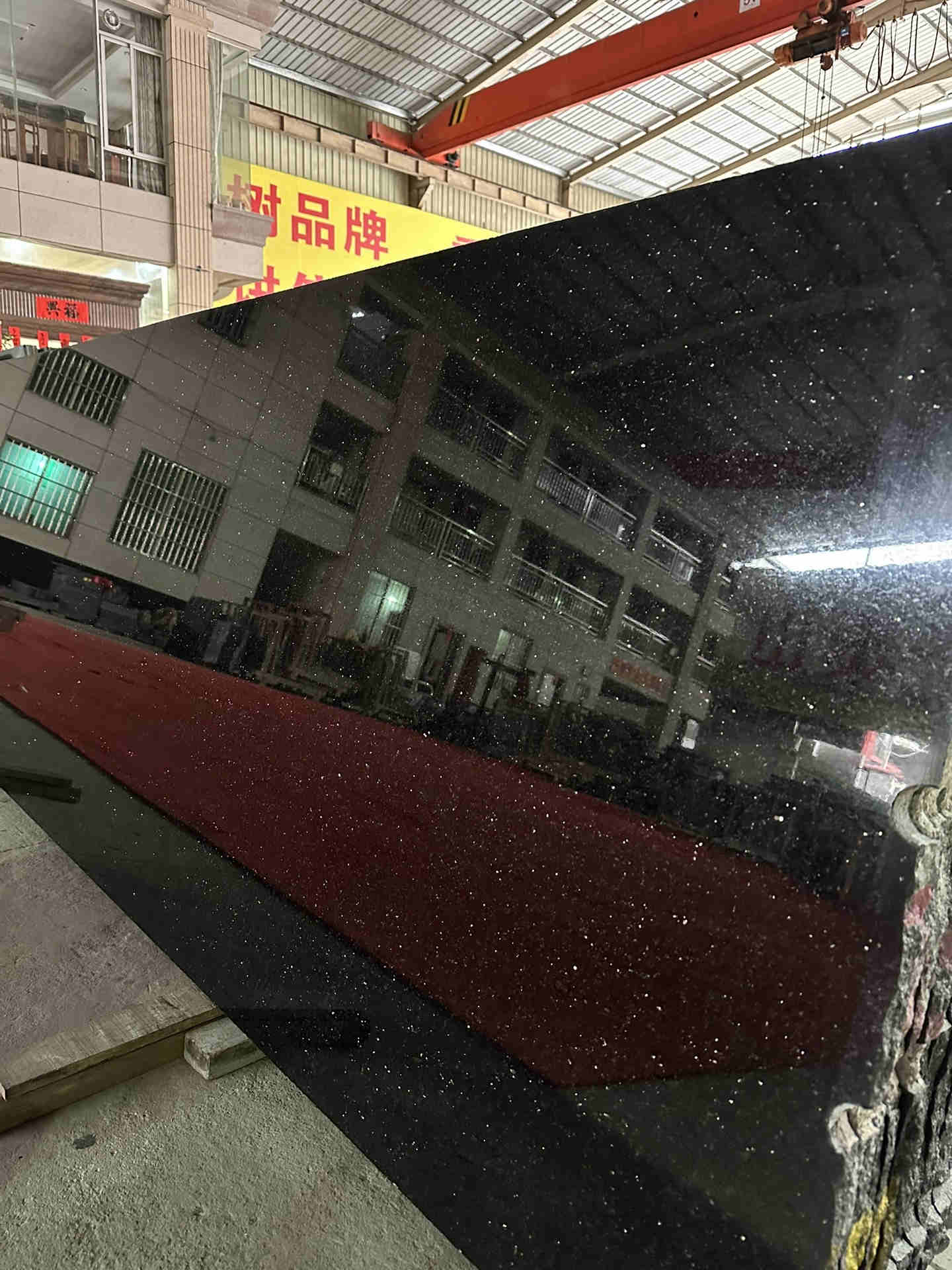 大理石黑漆