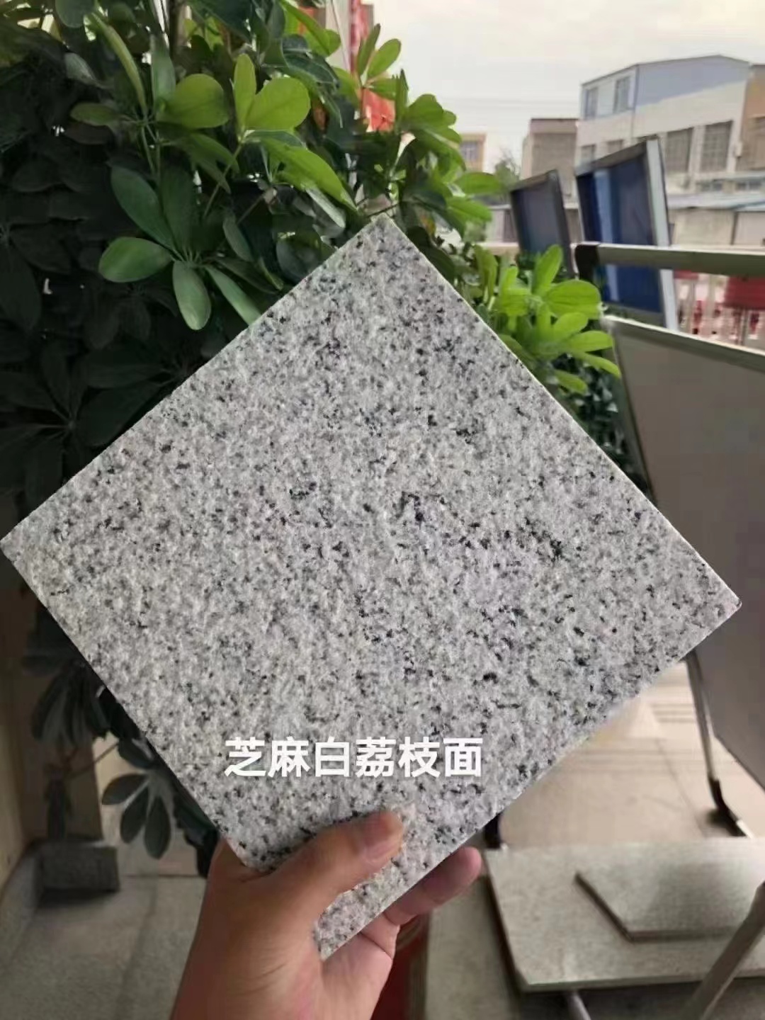 30厚芝麻白花崗巖