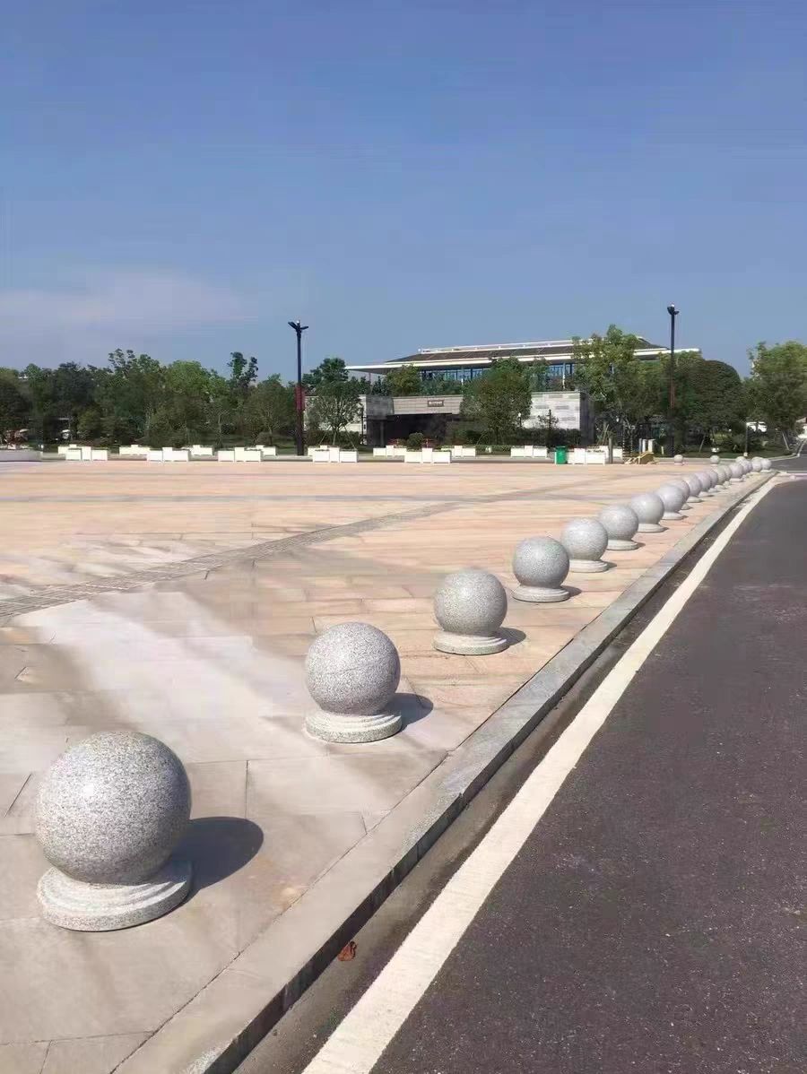 石材柱子及石材擋車(chē)球如何加工