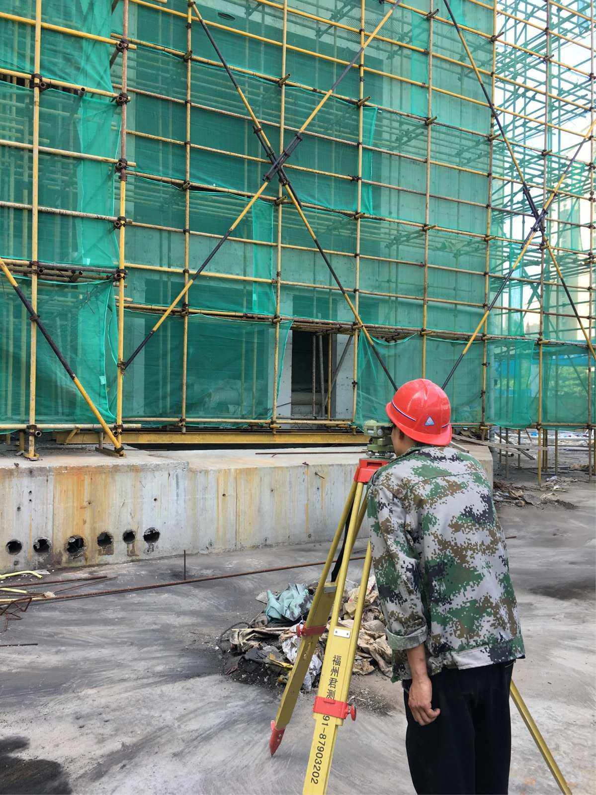 石材測量，定位放樣寫(xiě)(圖2)
